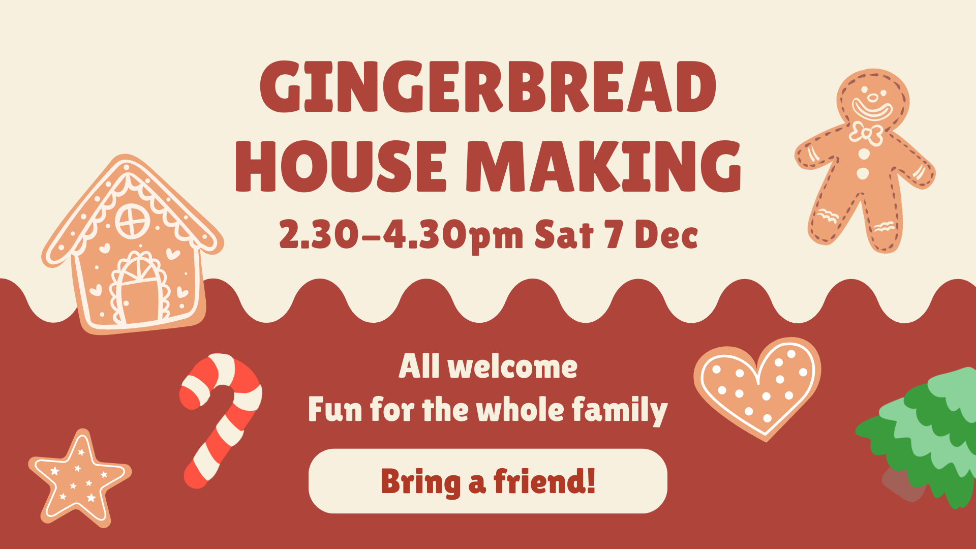 Gingerbread House Making (Afternoon Session)