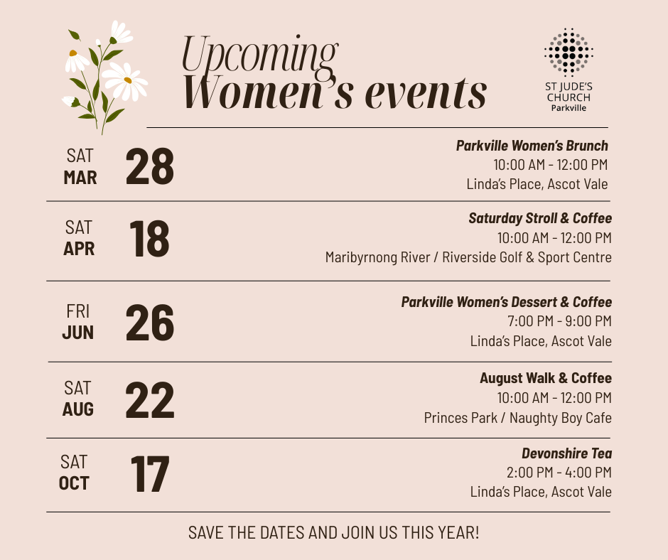 Parkville Women's Events 2026